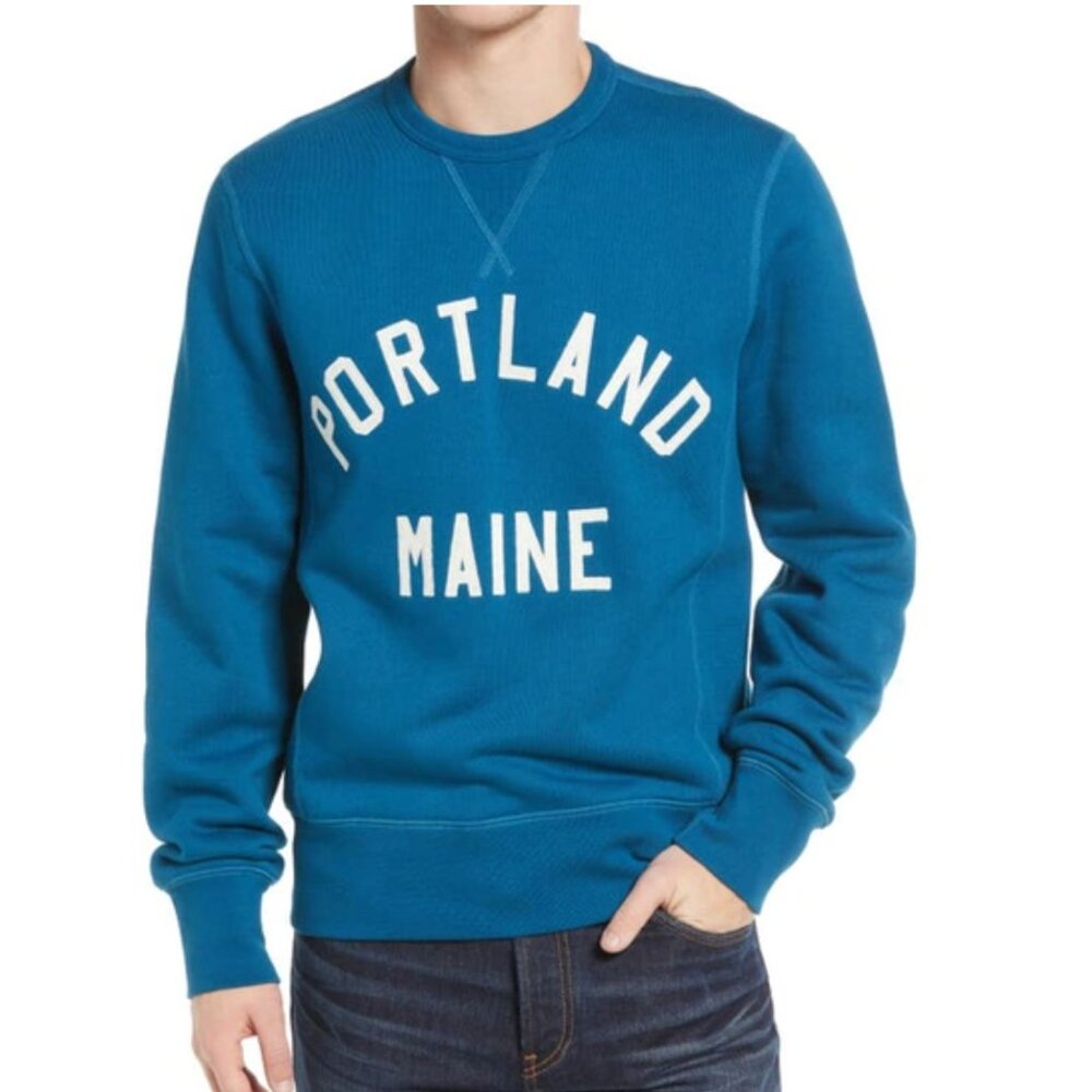 Todd Snyder x L.L. Bean Portland Maine Crewneck Sweatshirt - Picture 2 of 4